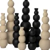 Intratuin vaas Jacky zwart D 26 H 87 cm