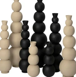 Intratuin vaas Jacky zwart D 26 H 87 cm