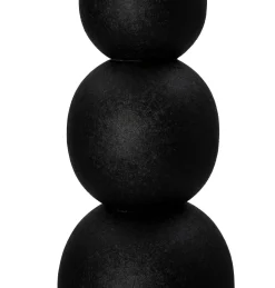 Intratuin vaas Jacky zwart D 26 H 87 cm