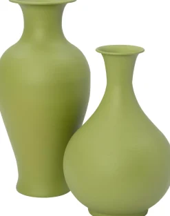 Intratuin vaas Jerup groen D 23 H 35 cm