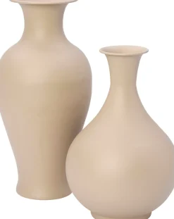 Intratuin vaas Jerup taupe D 23 H 35 cm