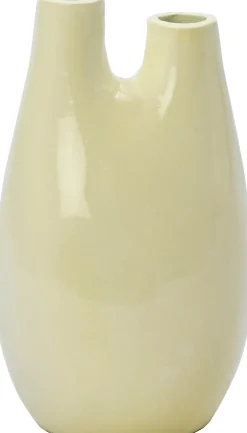 Intratuin vaas Jilly crème 14 x 13 x 28 cm