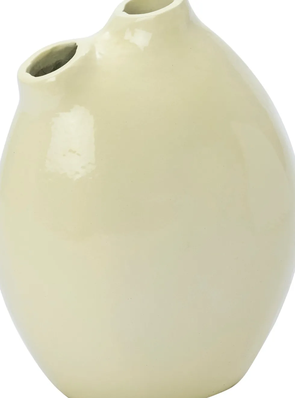 Intratuin vaas Jilly crème 18 x 13 x 23 cm