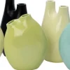 Intratuin vaas Jilly groen 18 x 13 x 23 cm