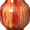 Intratuin vaas Jitske oranje D 24 H 41 cm