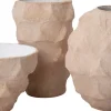 Intratuin vaas Jodie beige D 18 H 30 cm