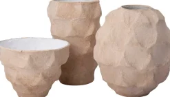 Intratuin vaas Jodie beige D 25 H 18 cm
