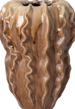 Intratuin vaas Joek bruin D 21,2 H 31 cm