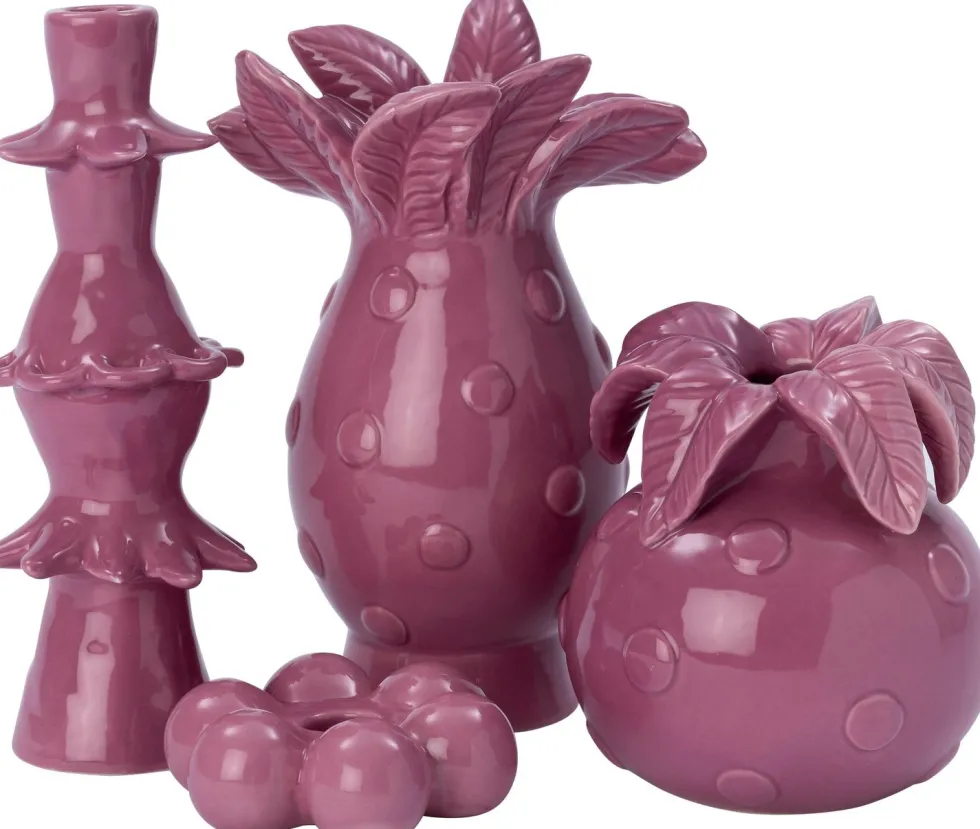 Intratuin vaas Justin paars 17 x 12 x 23,8 cm
