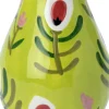 Intratuin vaas Kammy groen D 18,5 H 27 cm