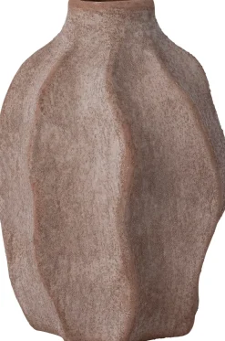 Intratuin vaas Kiel bruin D 10,5 H 15 cm
