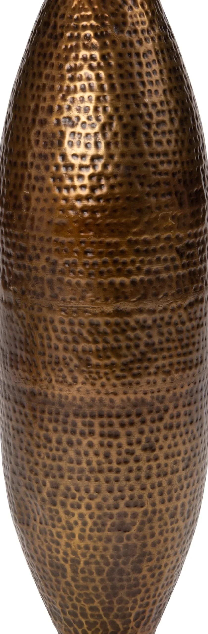 Intratuin vaas Kioni goud D 20 H 65 cm