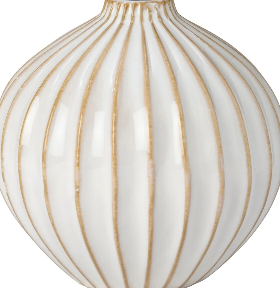Intratuin vaas Koa wit D 15 H 14,5 cm