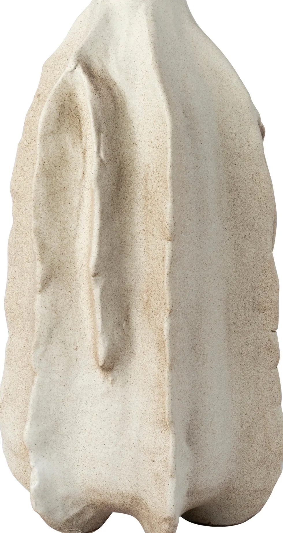 Intratuin vaas Kors beige 16 x 14 x 28 cm