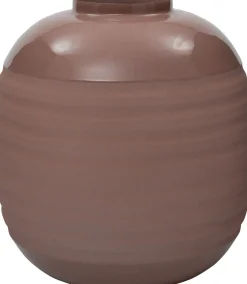 Intratuin vaas Lark roze D 26 H 26 cm