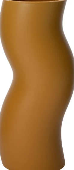 Intratuin vaas Lien oranje D 12 H 32 cm