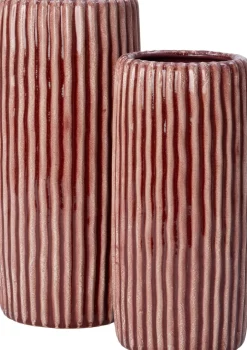 Intratuin vaas Louva terracotta D 13 H 28 cm