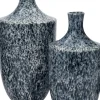Intratuin vaas Lulu blauw D 24 H 50 cm