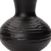 Intratuin vaas Maud zwart D 30 H 35 cm