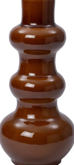 Intratuin vaas Maura bruin D 30 H 70 cm