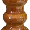 Intratuin vaas Maura bruin D 28 H 60 cm