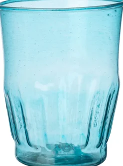 Intratuin vaas Mien blauw D 13 H 13 cm