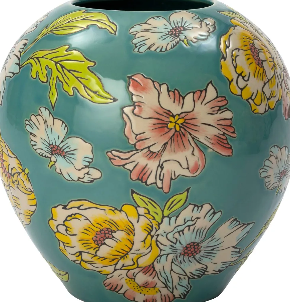 Intratuin vaas Minck groen D 20 H 20 cm