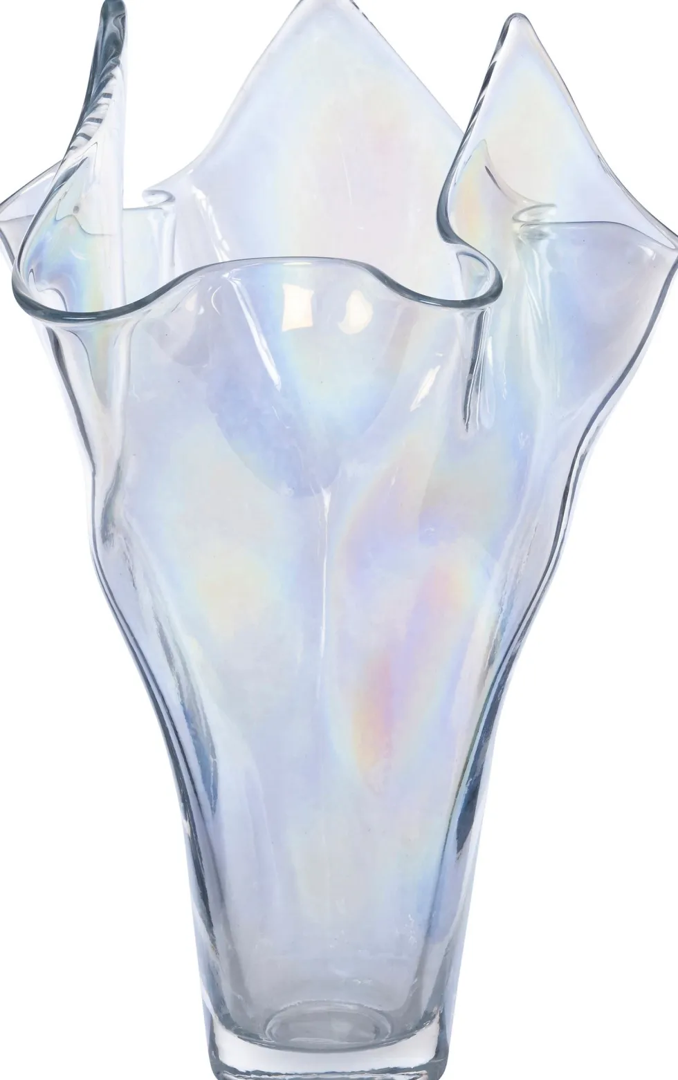 Intratuin vaas Minck transparant D 18,5 H 31 cm