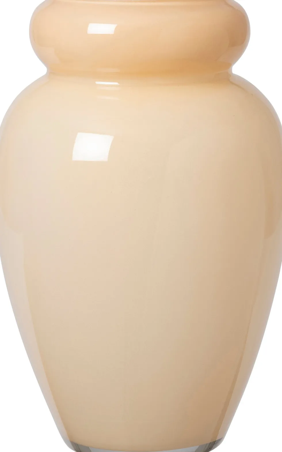 Intratuin vaas Moate crème D 15,5 H 23,1 cm