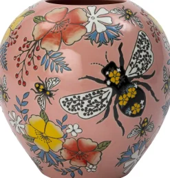 Intratuin vaas Nik roze D 11 H 11 cm