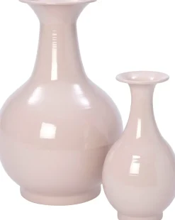 Intratuin vaas Nive roze D 24 H 39 cm