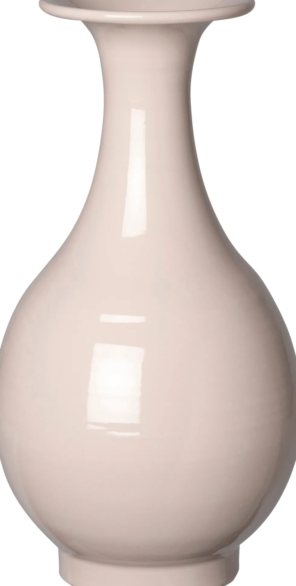Intratuin vaas Nive roze D 14 H 26 cm