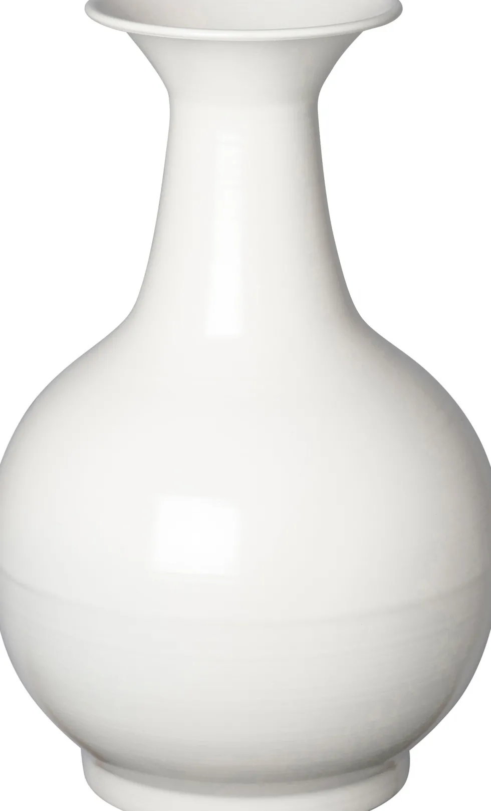 Intratuin vaas Nive wit D 24 H 39 cm
