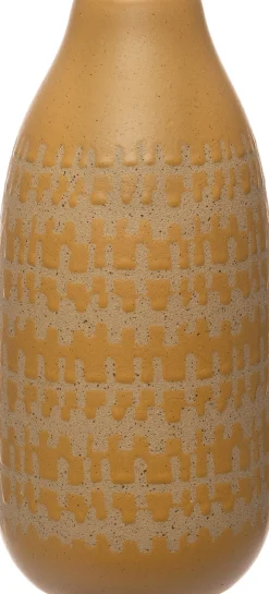 Intratuin vaas oranje D 14,5 H 30,5 cm