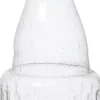 Intratuin vaas Ora transparant D 8 H 19 cm