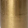 Intratuin vaas Oulu goud D 17 H 30 cm