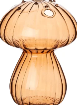 Intratuin vaas paddenstoel bruin D 8 H 10,5 cm