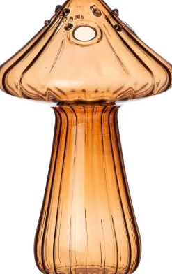 Intratuin vaas paddenstoel oranje D 7 H 11 cm