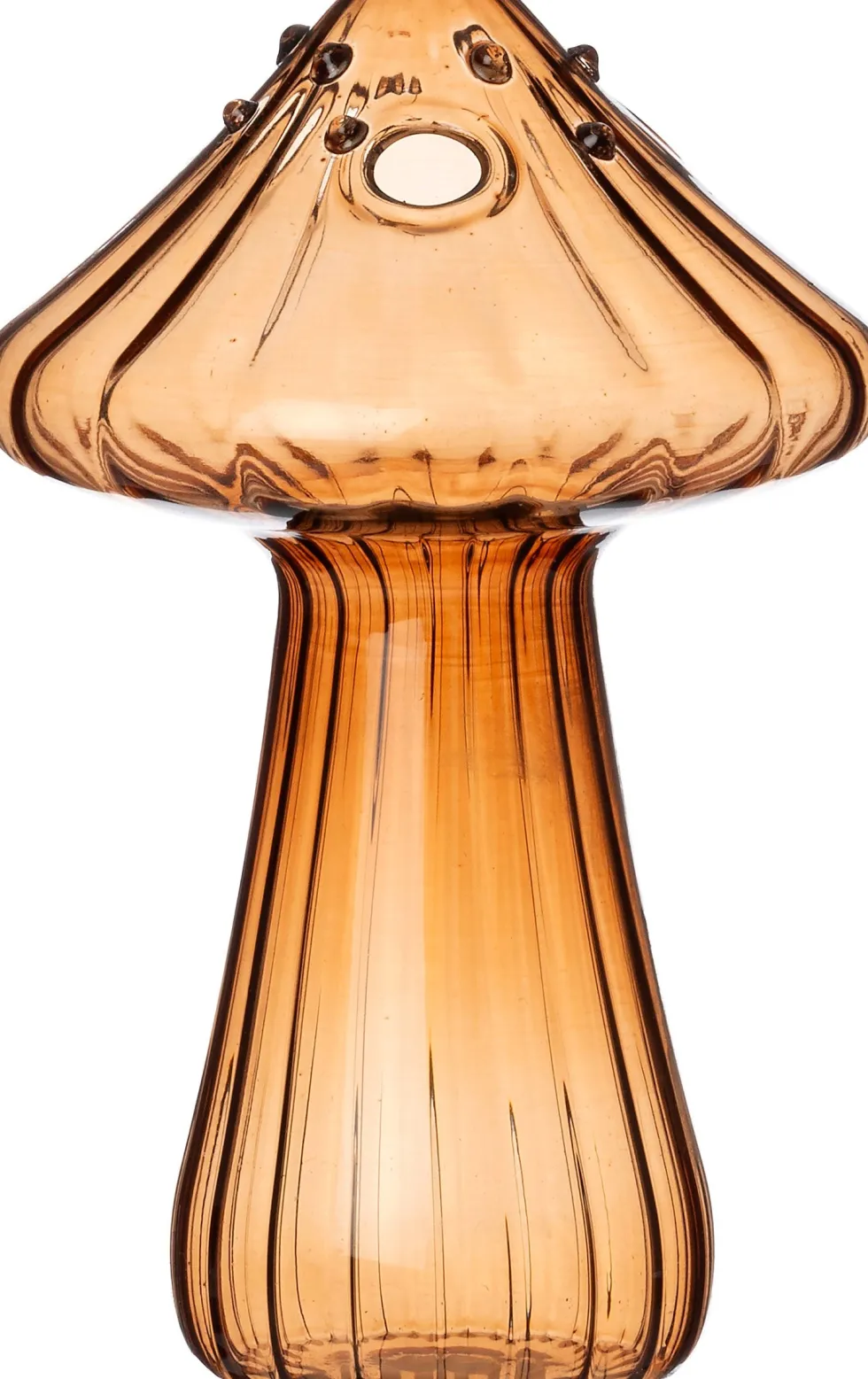 Intratuin vaas paddenstoel oranje D 7 H 11 cm