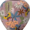 Intratuin vaas Piet paars D 20 H 20 cm
