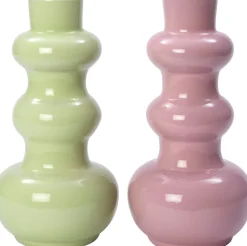 Intratuin vaas Polla groen D 22 H 50 cm