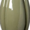 Intratuin vaas Primo groen D 18 H 35 cm