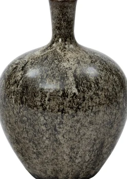 Intratuin vaas Ravi grijs / bruin D 25 H 35 cm