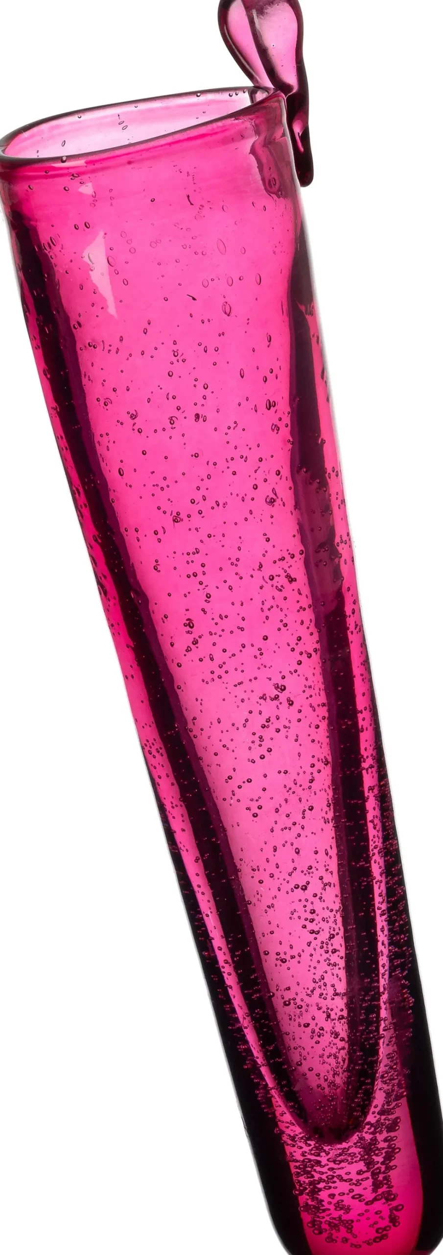 Intratuin vaas Res roze D 7 x 25,5 cm
