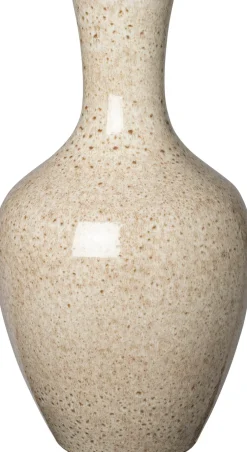 Intratuin vaas Roag beige D 24 H 35 cm