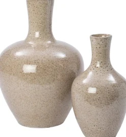 Intratuin vaas Roag beige D 34 H 50 cm