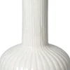 Intratuin vaas Seaham wit D 25 H 40 cm