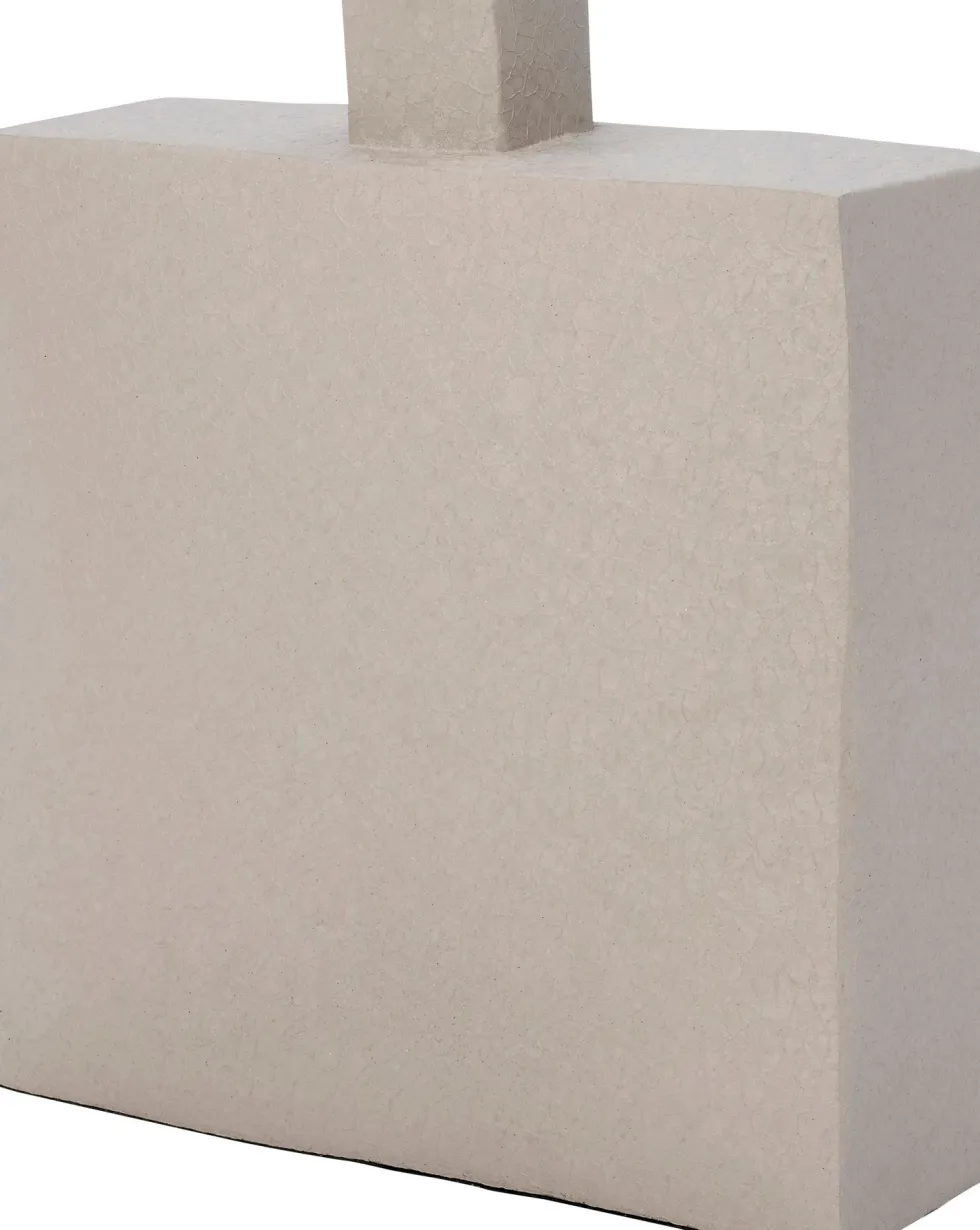 Intratuin vaas Seaton grijs 24 x 11 x 28 cm