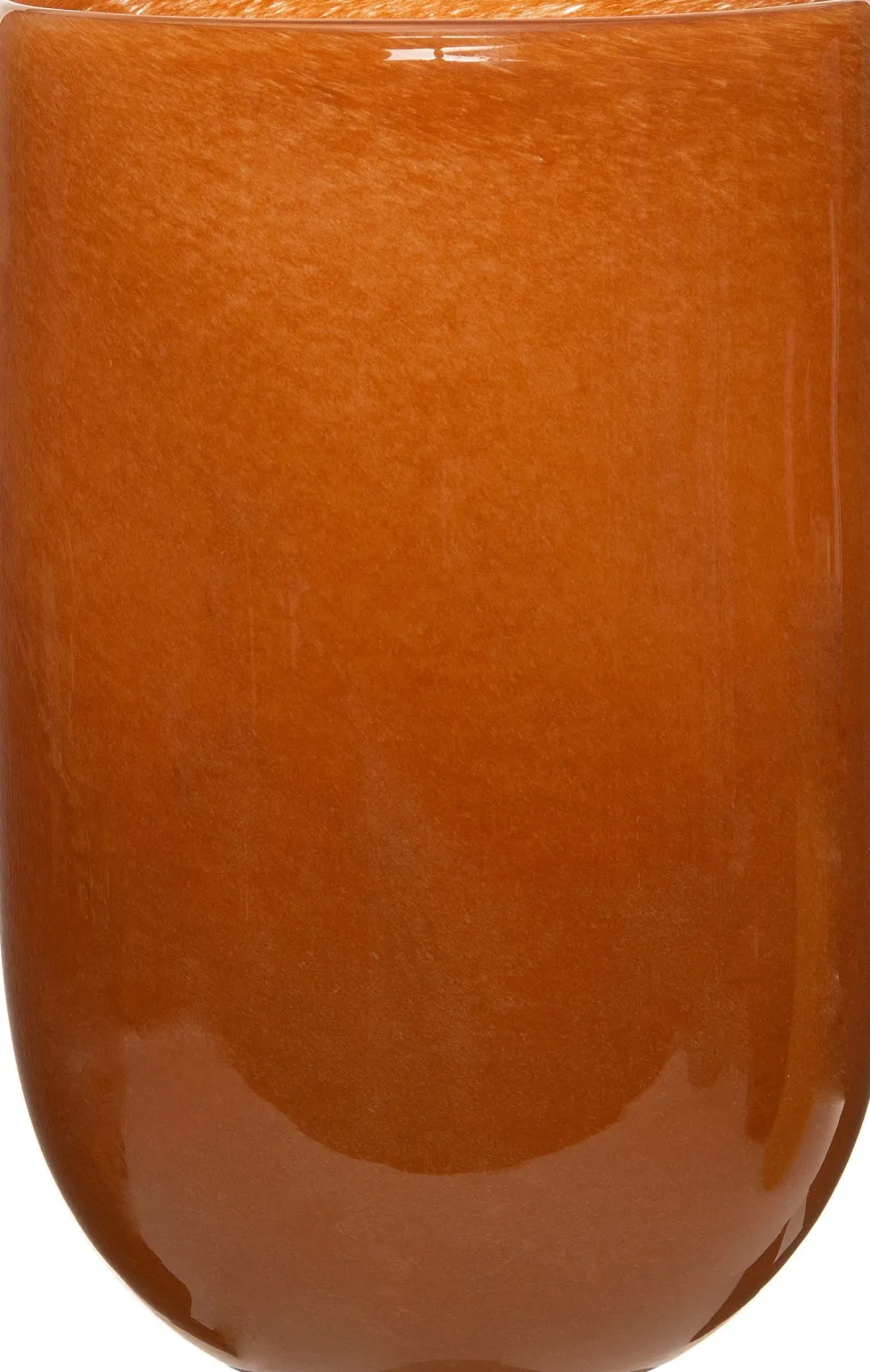 Intratuin vaas Selina oranje D 24 H 36,5 cm
