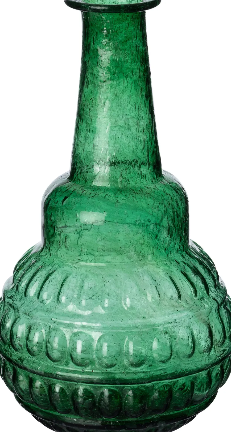 Intratuin vaas Shae donkergroen D 11 H 21 cm